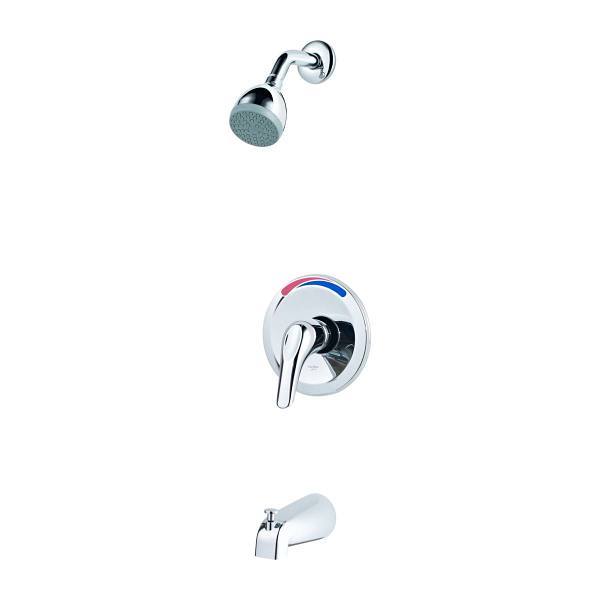 Pfister Pfirst Series 1-Handle Tub & Shower Trim Kit in Polished Chrome