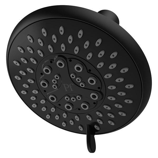 Price Pfister Pfirst Modern 5-Function Showerhead Matte Black