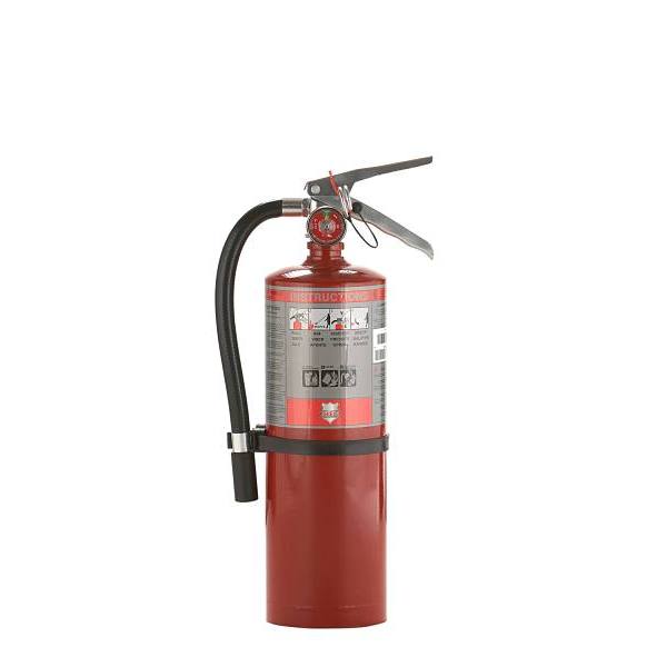 Shield Fire Protection 4a 80bc PRO Grade Fire Extinguisher With Wall Hook, 10 Lb