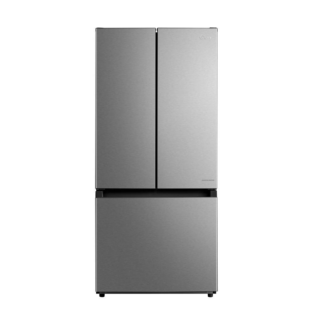 Seasons ENERGY STAR 18.4 cu. ft. 31 In. French Door Bottom-Freezer Refrigerator, Stainless Steel