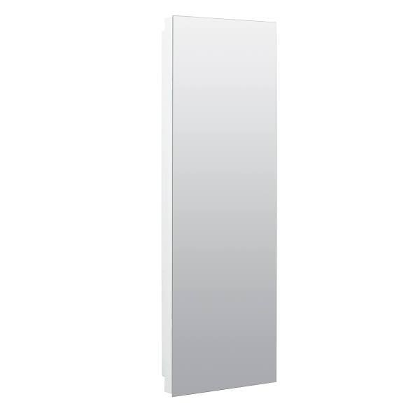 Zenna Professional 12"W X 36"H Polished Edge Frameless Recessed Medicine Cabinet