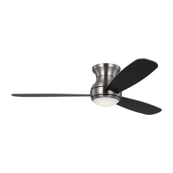 Generation Lighting Orbis 52" LED Silver Ceiling Fan With Reversible Blades