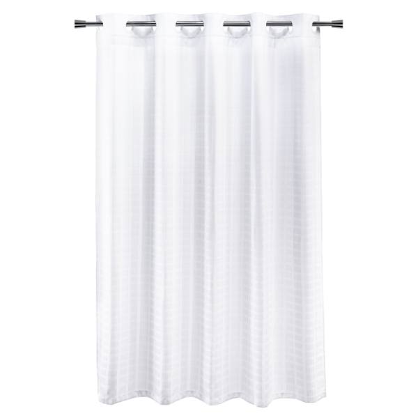 Standard Textile 72" X 74" Bay Blocks Shower Curtain Hook-Free Case Of 12