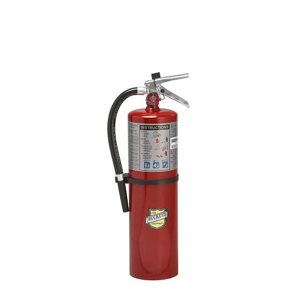Buckeye 4a 80-B:c Commercial Fire Extinguisher With Wall Hook, 10 Lb.