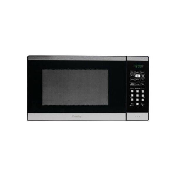 Danby® 1.1 Cu. Ft. 700 Watt Countertop Microwave, Stainless Steel