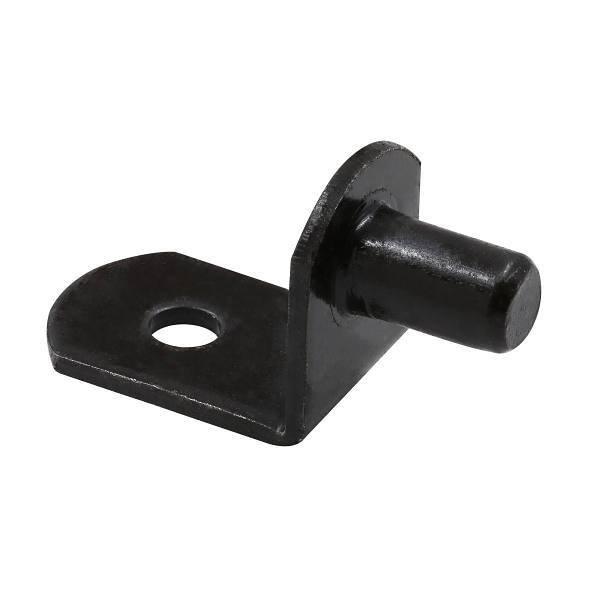 Prime-Line Shelf Support Peg, 5mm, Steel Construction, Black (8 Pack)