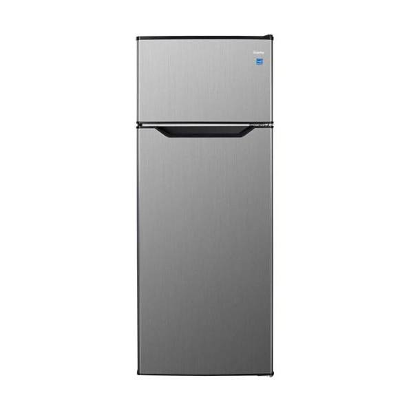 Danby 7.4 Cu. Ft. Apartment Size Top Mount Fridge In Stainless Steel