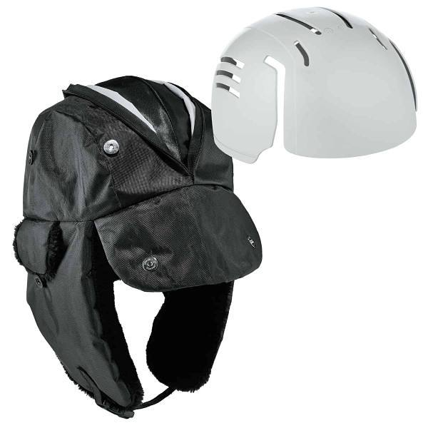 Ergodyne 6802zi S/M Kit Black Zippered Trapper Hat Bump Cap Insert