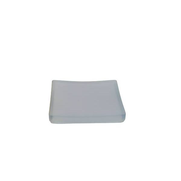 Hapco Serenity Collection Frost Square Soap Dish Package Of 12