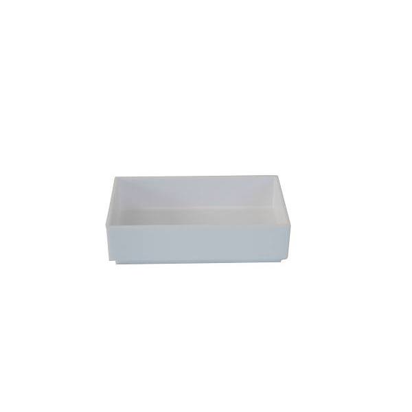 Hapco Oasis Spa Collection Rectangular Soap Dish White Package Of 12