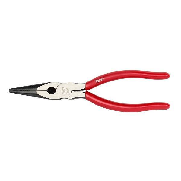 Milwaukee 8 In. Long Nose Dipped Pliers