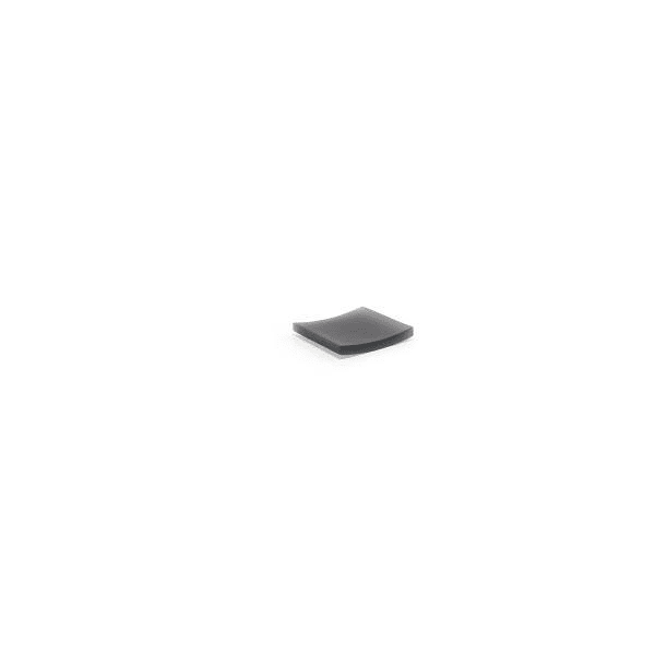 Foh Room 360 4" Square Nassau Dish - Smoke Case Of 12