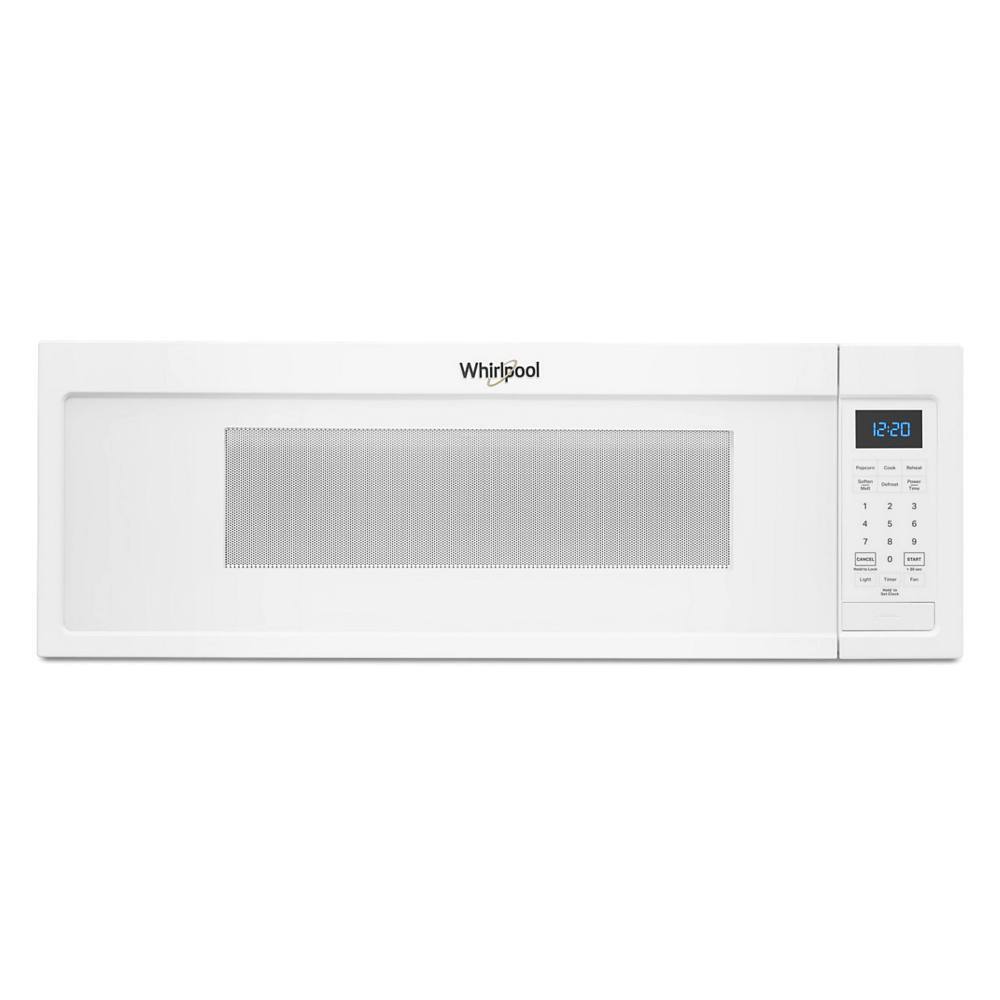 Whirlpool 1.1 cu. ft. Over The Range Convertible Microwave, Low Profile Design, White
