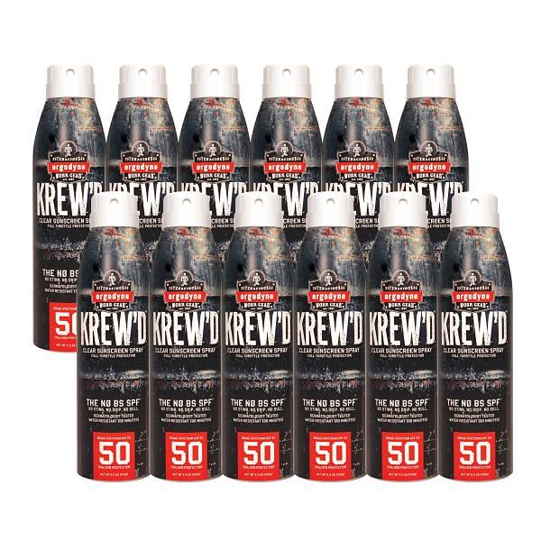 Ergodyne 6353 5.5oz - Spf 50 Sunscreen Spray Package Of 12