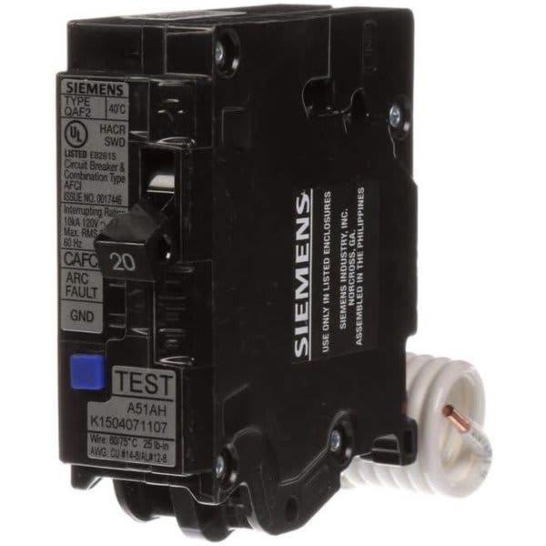 Siemens 20 Amp Tandem Single Pole Type Qt NclCircuit Breaker HD Supply