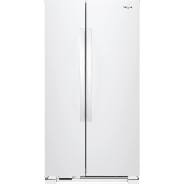 Whirlpool 25 Cu. Ft. 36 In. W Side By Side Refrigerator, White