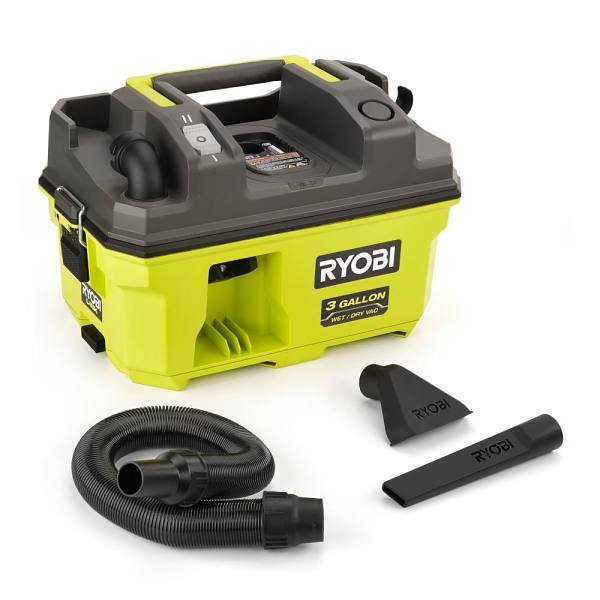 Ryobi One+ 18v Link Cordless 3 Gallon Wet/Dry Vacuum