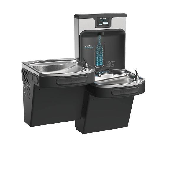 Elkay Enhanced Ezh20 Bottle Filling Station Single ADA Cooler In Black