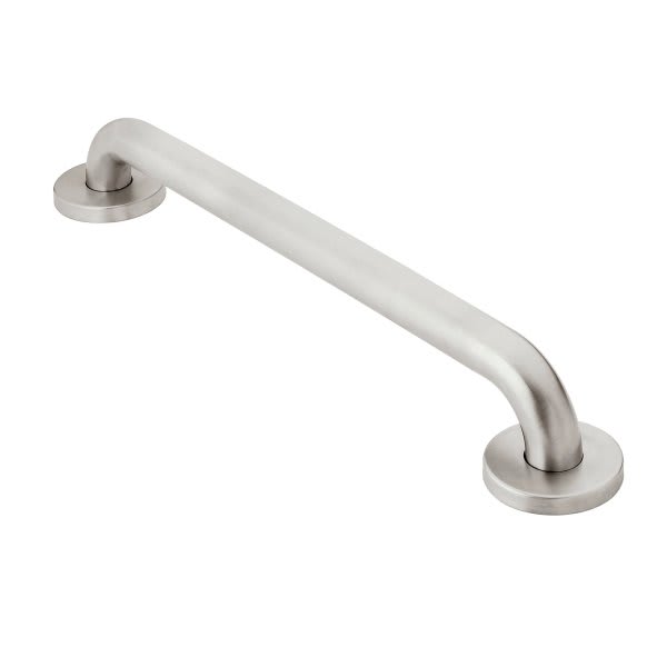 Moen Home Care Peened 24" Length Concealed Screw Grab Bar