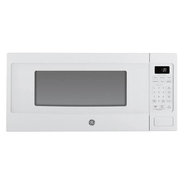 GE Profile 1.1 cu. ft. Countertop Microwave, White, ADA