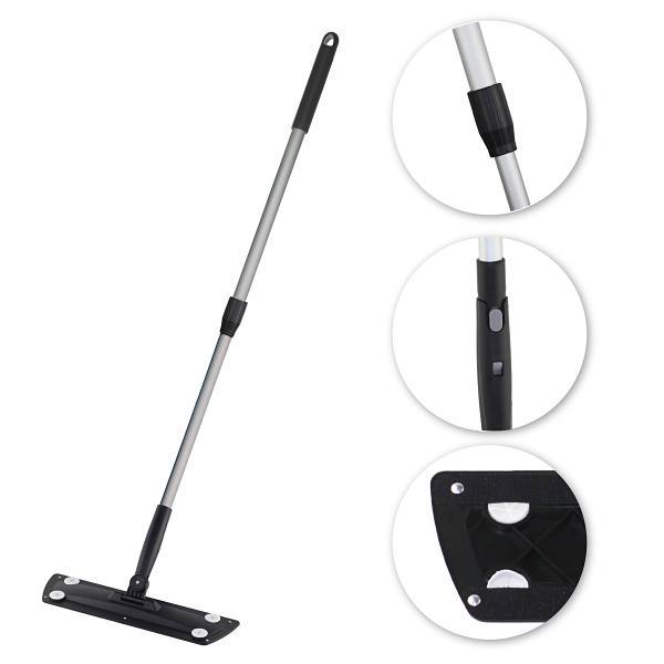 Renown 18 In. Quick Change Polymer Microfiber Mop Frame, Aluminum Extendable Pole