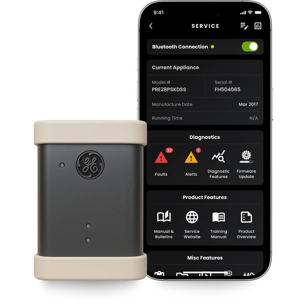 GE SmartHQ Service Diagnostic Tool And 6 Month Subscription Bundle, GE Appliances