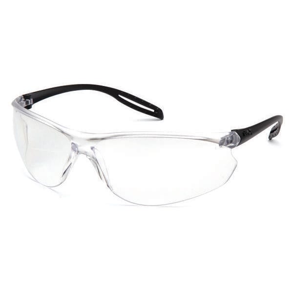 Pyramex - Neshoba - Black Temples/ Clear H2x Anti-Fog Lens Case Of 12