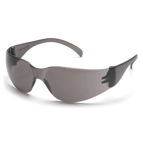 Pyramex®-Intruder® Safety Glasses-Gray Temples-Gray Anti-Fog Lens Case Of 12