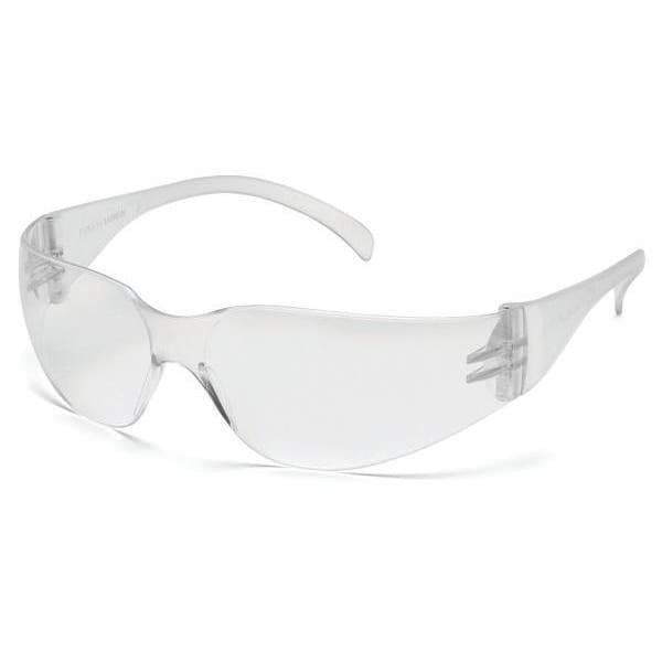 Pyramex®-Intruder® Safety Glasses-Clear Temples-Clear Lens Case Of 12