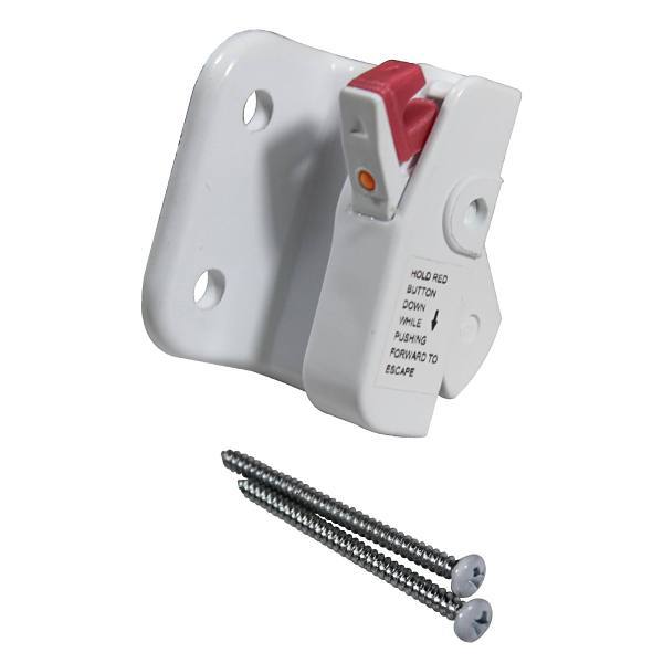 Strybuc Dual Action 90 Degree Mount Wocd, Plastic, Left Hand