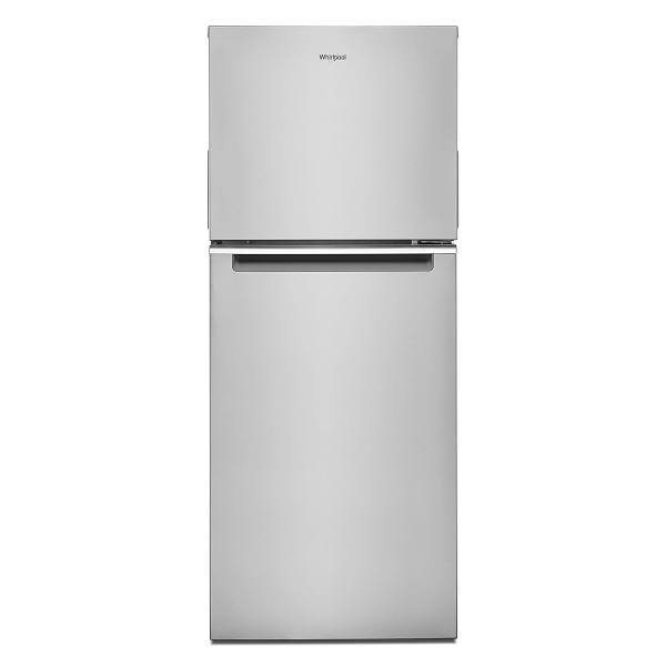 Whirlpool ENERGY STAR 11.6 cu. ft. 24 In. W Top Freezer Refrigerator, Stainless Steel