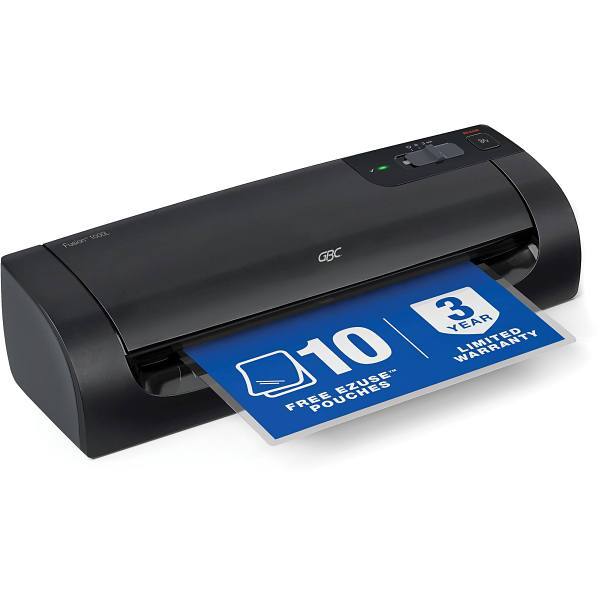 Gbc Fusion 1000l 9" Hot Laminator Black