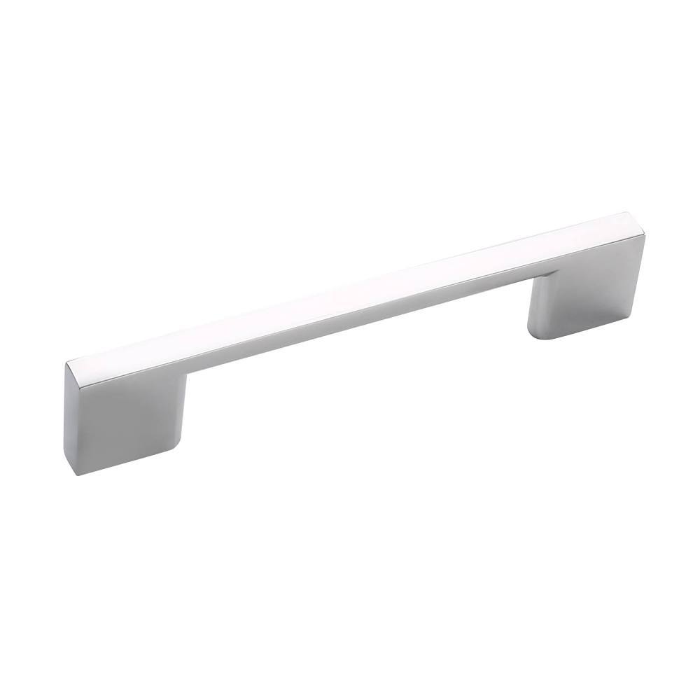 Seasons 3.75 In. Center-To-Center Chrome Drawer Pull, 5-Pack