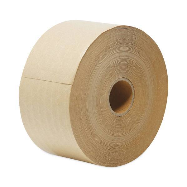 General Supply Glass-Fiber Reinforced Gummed Seal Tape 3" Core Brown Case Of 8