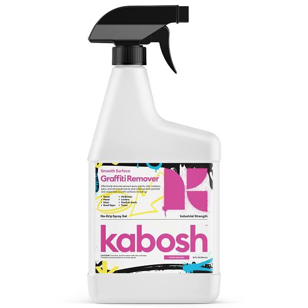 Kabosh Graffiti Remover, Smooth Surface, 32 Oz