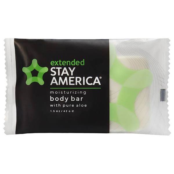 Extended Stay America Sachet Wrapped Massage Bar 1.5oz / 42g Case Of 300