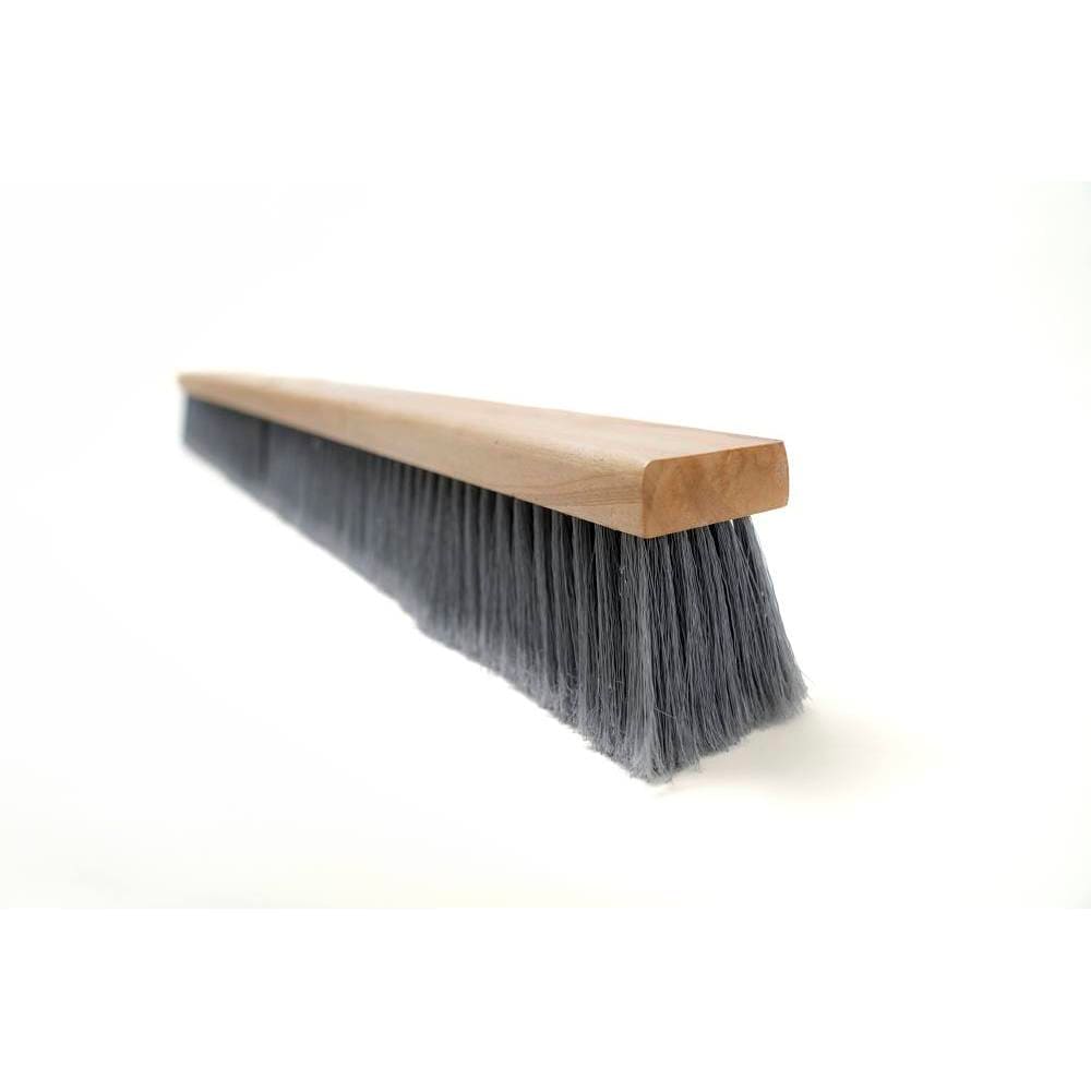 Renown Polypropylene Fine Sweep Push Broom, 36 In., Gray