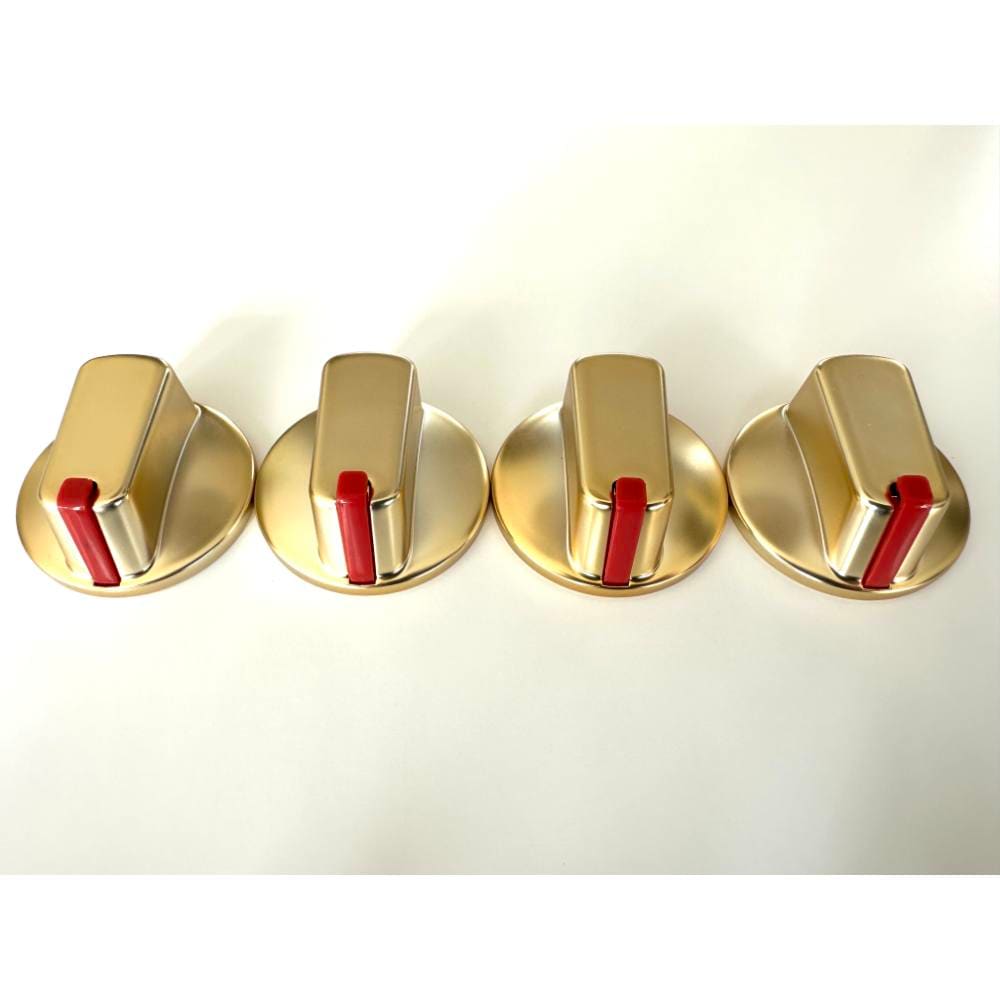 Wilson Elements® Gold 55 Mm Universal Stove Knobs 4-Pack