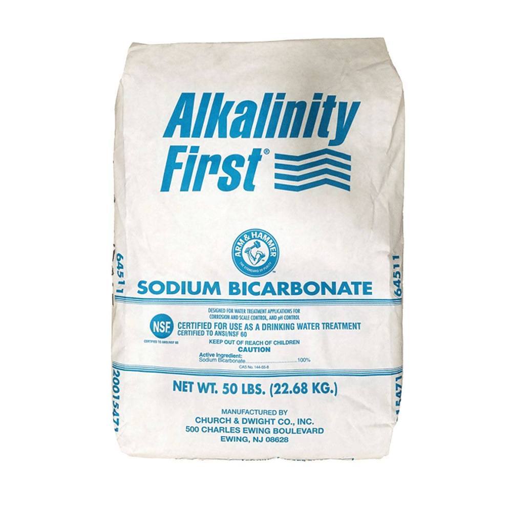 Sodium Bicarbonate Alkalinity Booster, 50 Lb