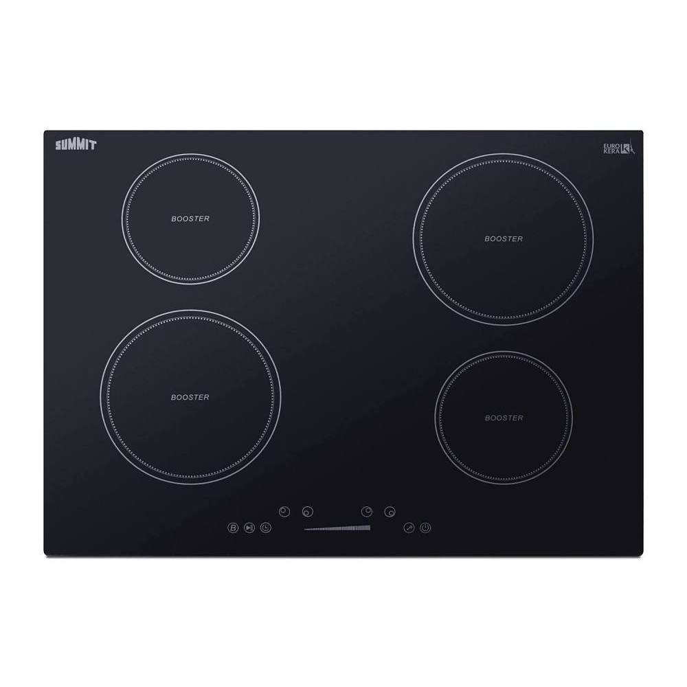 Summit Applicance 30" 240v Induction Cooktop Black