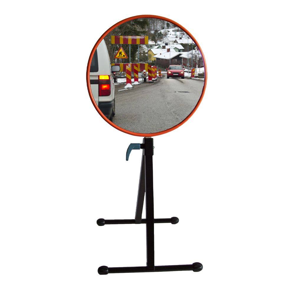 Duravision™ 24" Portable Acrylic Convex Mirror With Stand