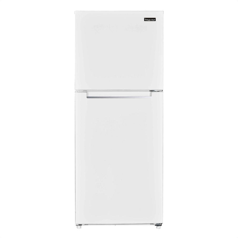 Magic Chef 10.1 Cu. Ft. Refrigerator With Top Freezer In White