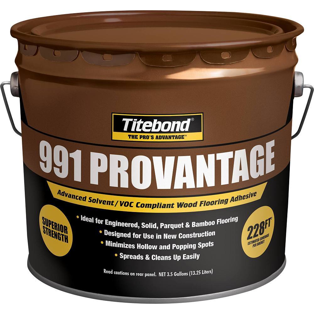 Titebond 991 Provantage Wood Flooring Adhesive, 3.5 Gallon