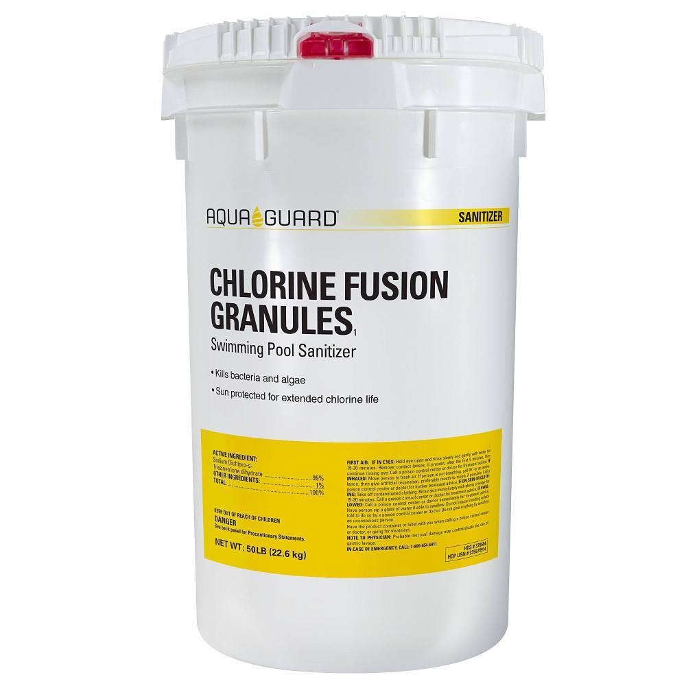 Aquaguard Chlorine Fusion Granules, 50 Lb.