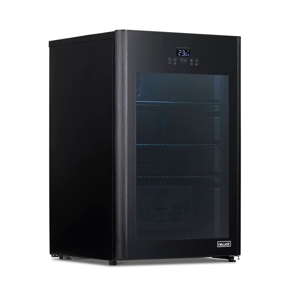NewAir 125-Can   Black Beer Froster Beverage Fridge - 22.1"