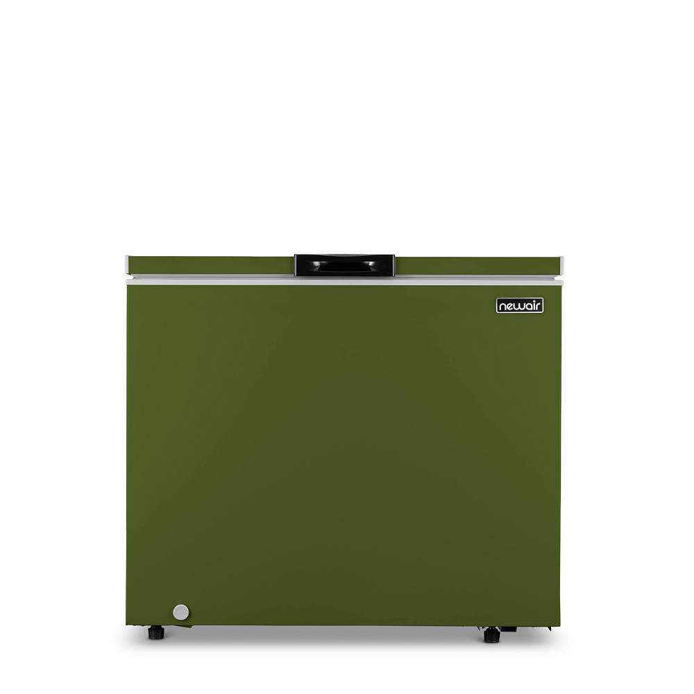 NewAir COMPACT Chest Freezer, 6.7 cu. ft. - Military Green