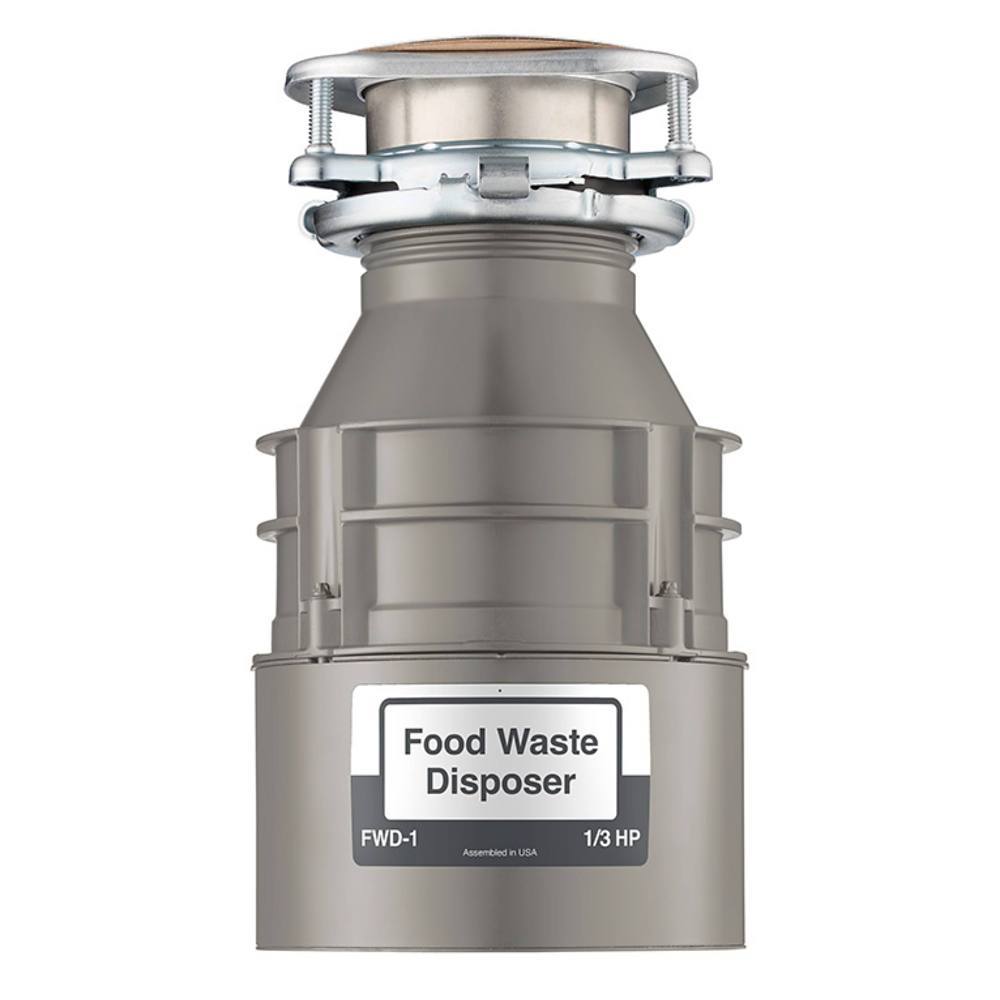 InSinkErator Fwd-1 Series 1/3 HP Garbage Disposal, Lift Latch Technology