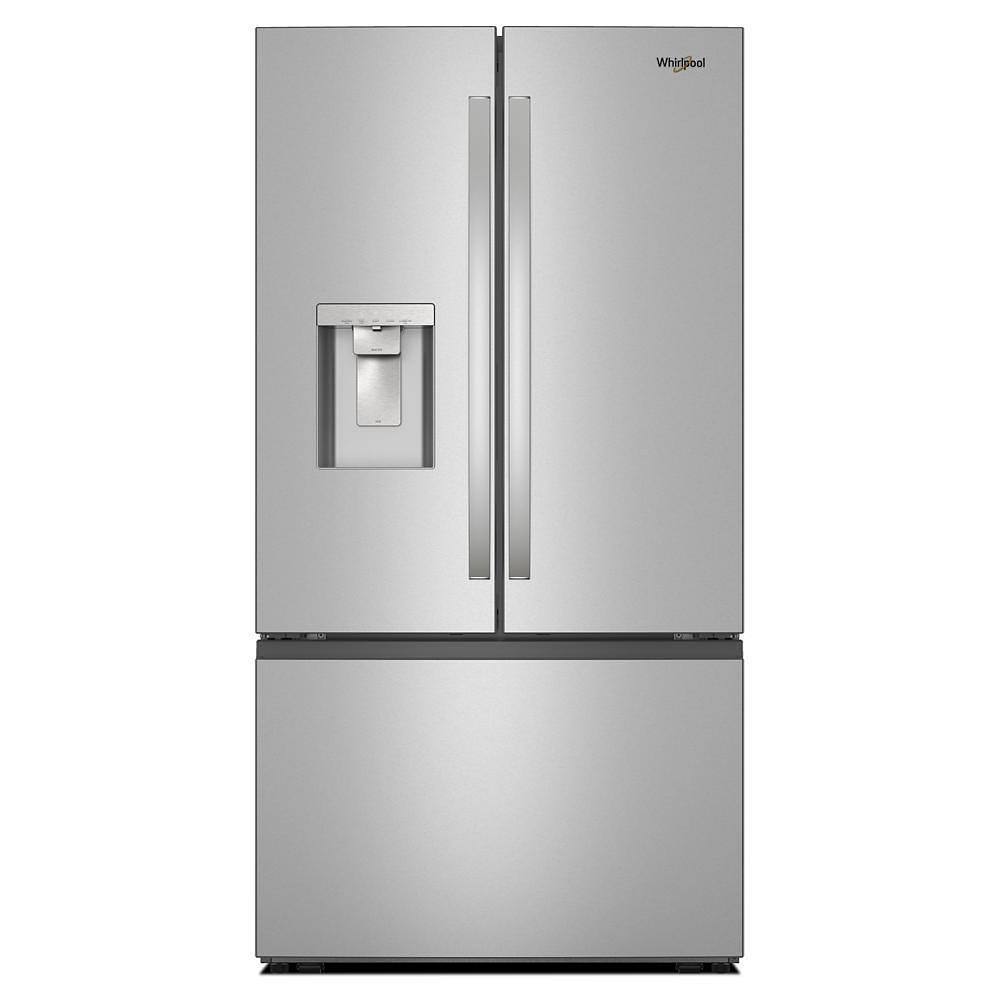 Whirlpool ENERGY STAR 30 cu. ft. 36 In. French Door Refrigerator With Ice Maker, Stainless Steel