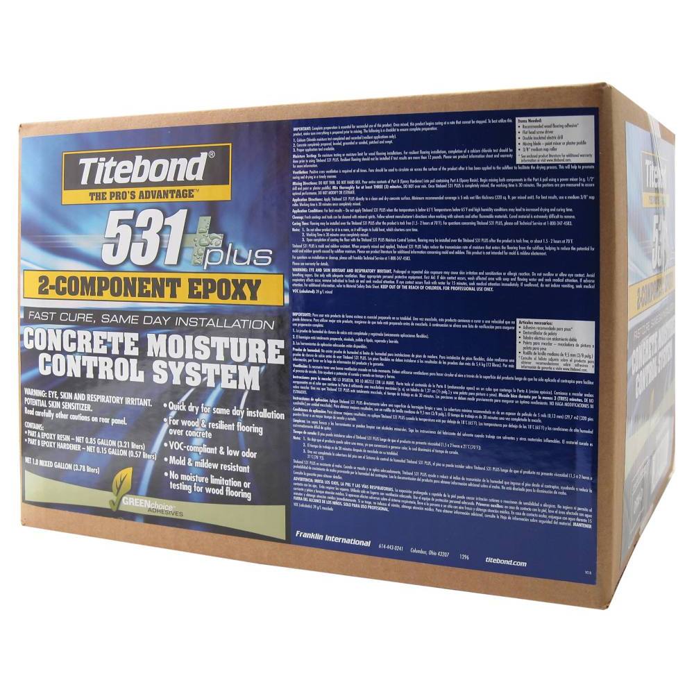 Titebond 531 Plus Moisture Control System, 1 Gallon