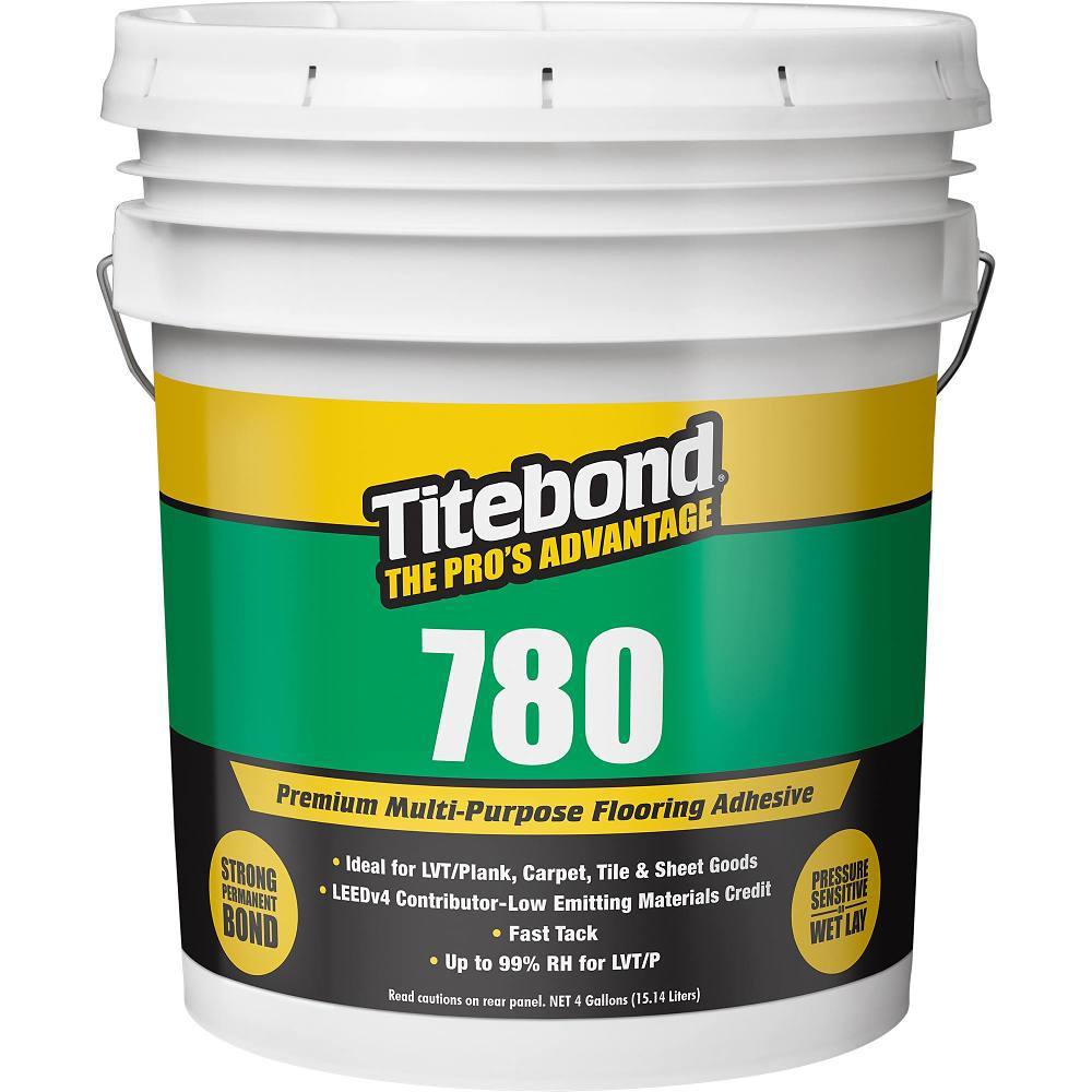 Titebond 780 Premium Multi-Purpose Adhesive, 1 Gallon, Package Of 4